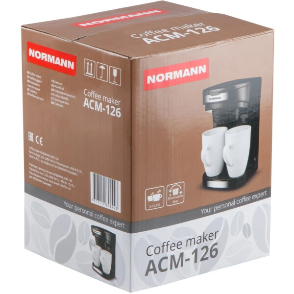 Кофеварка ACM-126 Normann - фото2
