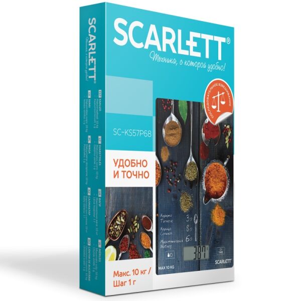 Весы Scarlett SC-KS57P68