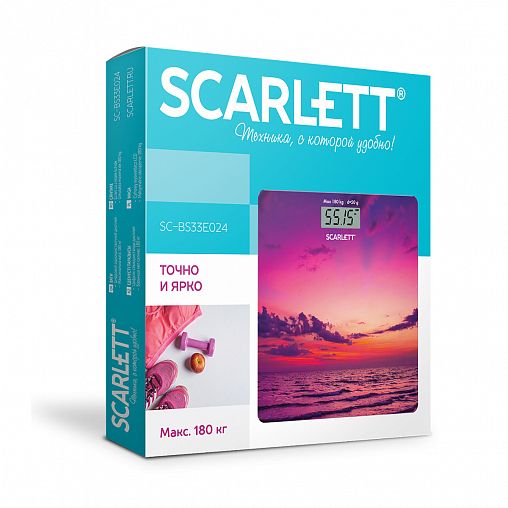 Весы Scarlett SC-BS33E024 Закат - фото
