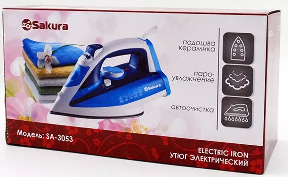 Утюг Sakura SA-3053CGR фото-3 Утюг Sakura SA-3053CGR фото-3