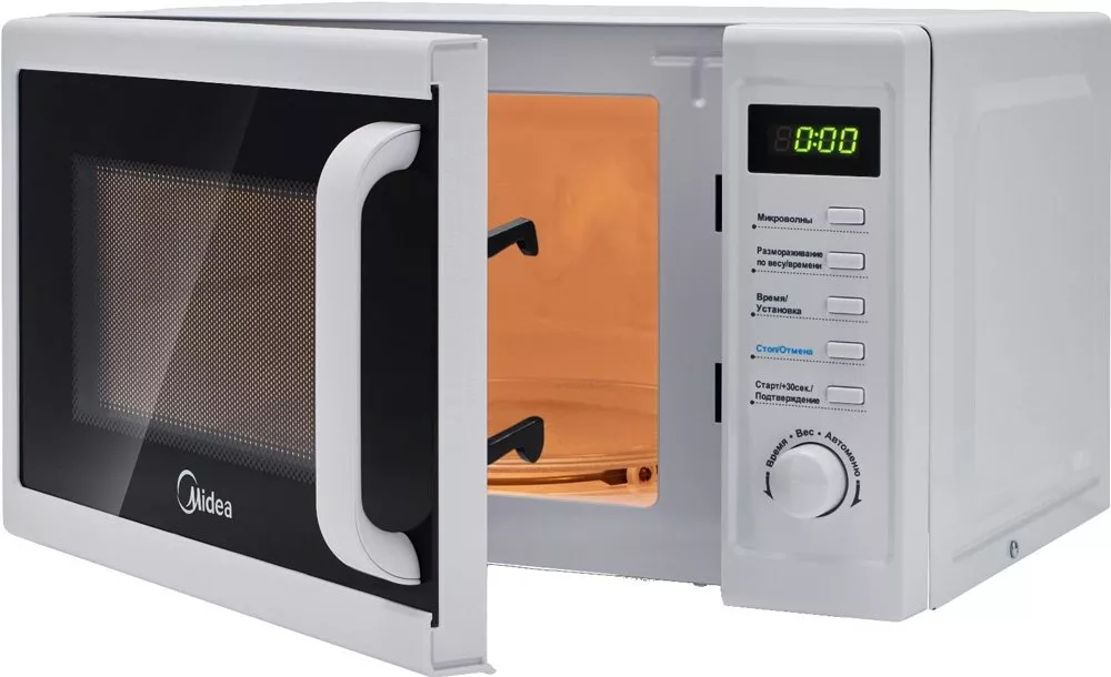 Печь микроволновая Midea AM820CUK-W фото-4