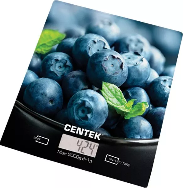 Весы кухонные Centek CT-2462 (Голубика) Весы кухонные Centek CT-2462 (Голубика)