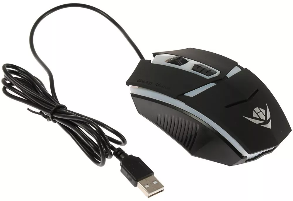 Мышь MOG-02U Nakatomi Gaming mouse - игровая, 4 кнопки +ролик, 7-ми цветная подсветка, USB фото-3