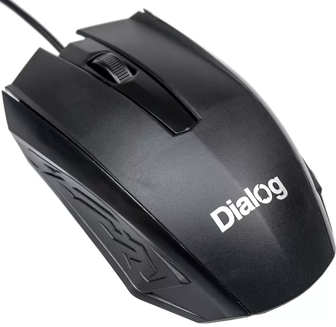 Мышь MOC-19U Dialog Comfort Optical - 3 кнопки +ролик прокрутки, USB фото-2
