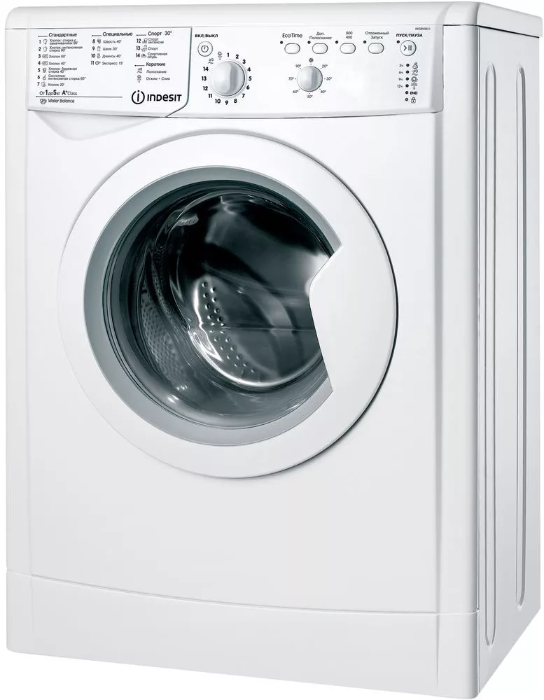 Стиральная машина Indesit IWSB 50851 BY - фото