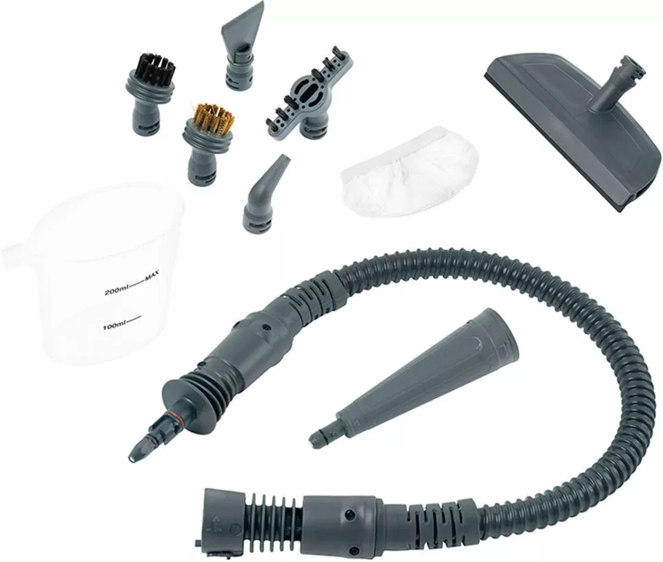 Пароочиститель KITFORT KT-918-2 серый фото-2