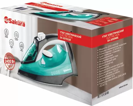 Утюг Sakura SA-3070CGR фото-2 Утюг Sakura SA-3070CGR фото-2