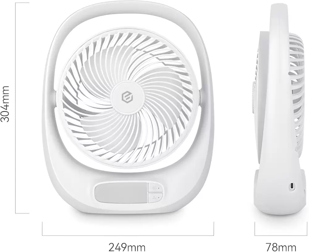 Настольный вентилятор EVOLUTION AirLeaf AL-101White фото-12 Настольный вентилятор EVOLUTION AirLeaf AL-101White фото-12