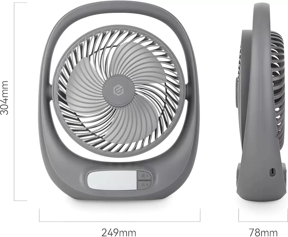 Настольный вентилятор EVOLUTION AirLeaf AL-101Grey фото-10 Настольный вентилятор EVOLUTION AirLeaf AL-101Grey фото-10