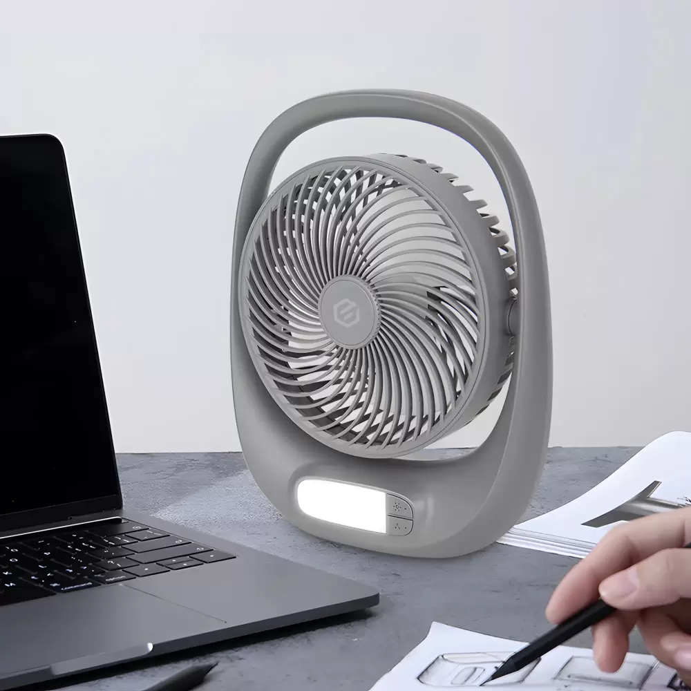 Настольный вентилятор EVOLUTION AirLeaf AL-101Grey фото-6 Настольный вентилятор EVOLUTION AirLeaf AL-101Grey фото-6